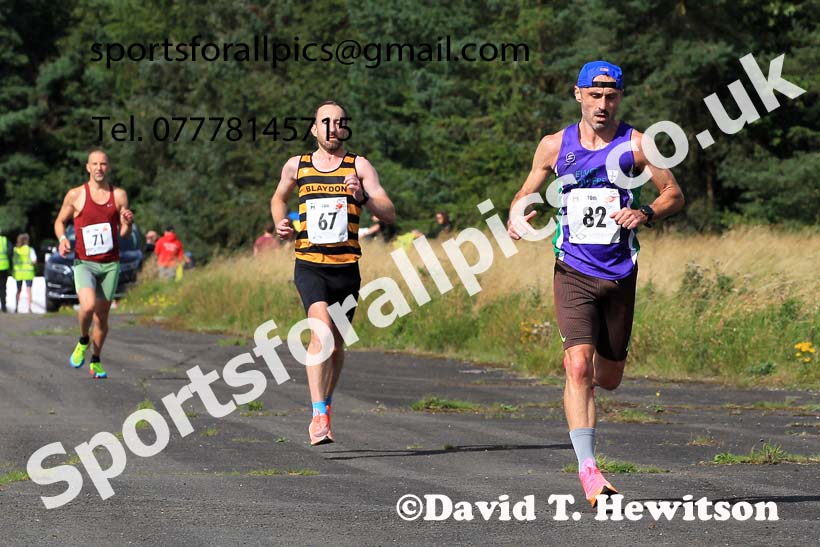 2023 Tynedale 'Jelly Tea' 10 Mile Road Race,  Ouston Airfield, Albermarle Barracks,  Northumberland.  Photo: David T. Hewitson/Sports for All Pics